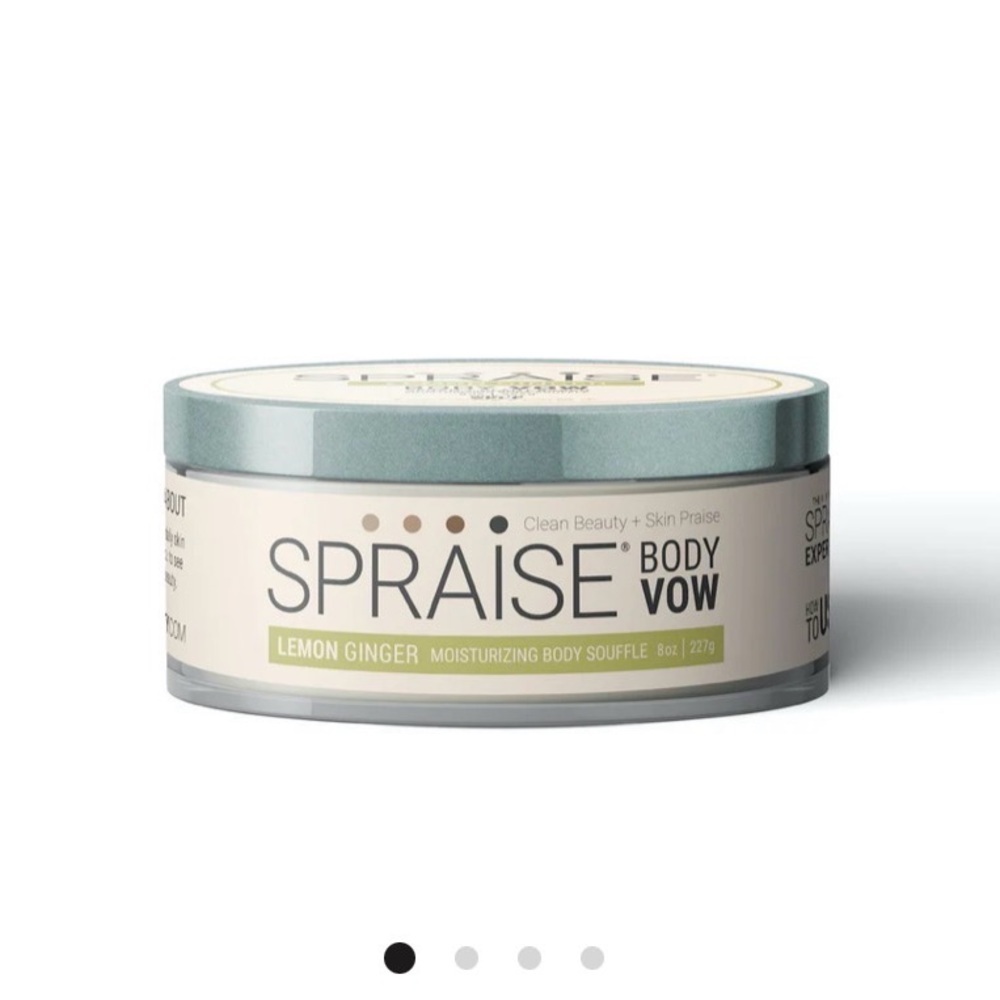 Lemon-Ginger‎ Body Vow Moisturizing Body Souffle | SPRAISE
